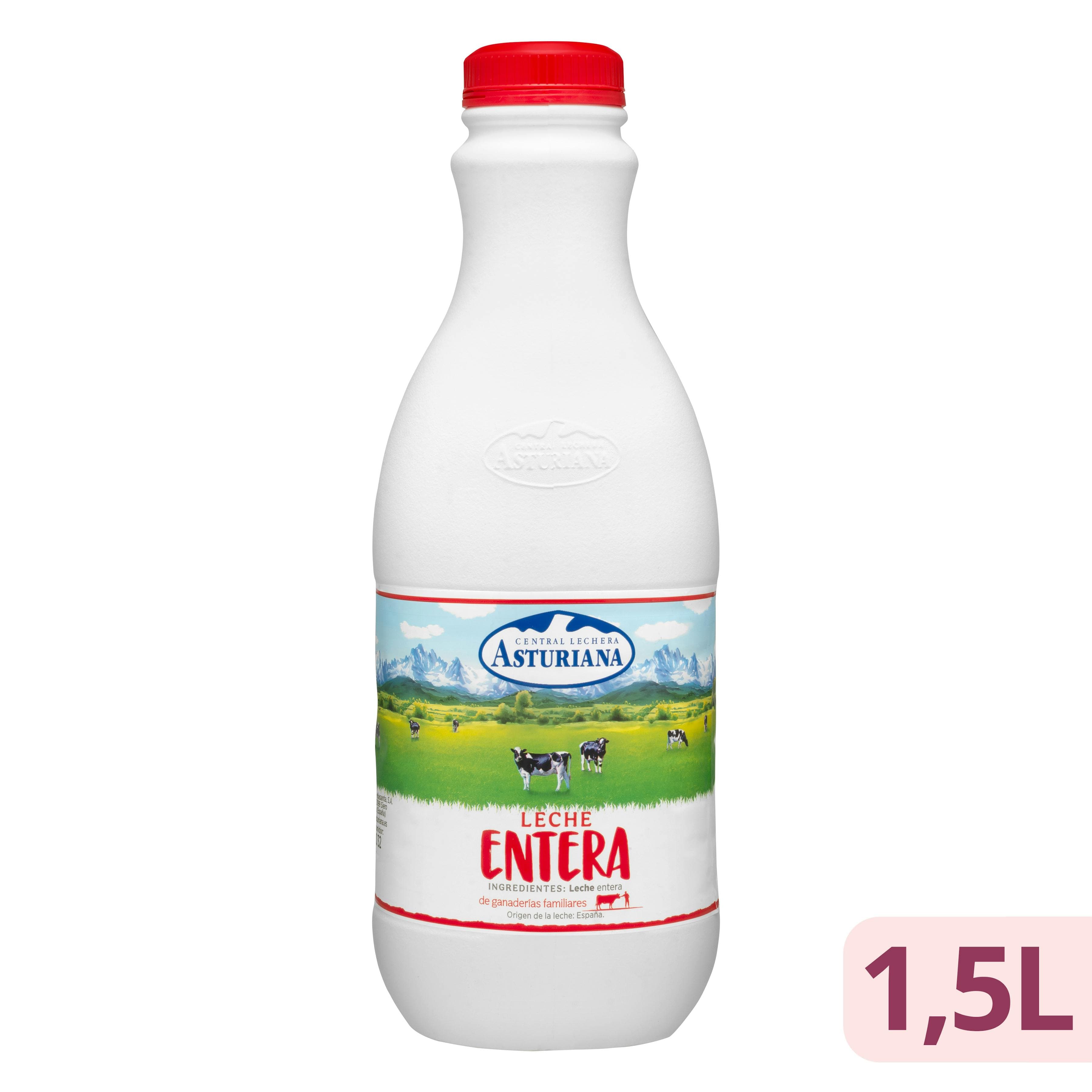 Leche entera Asturiana