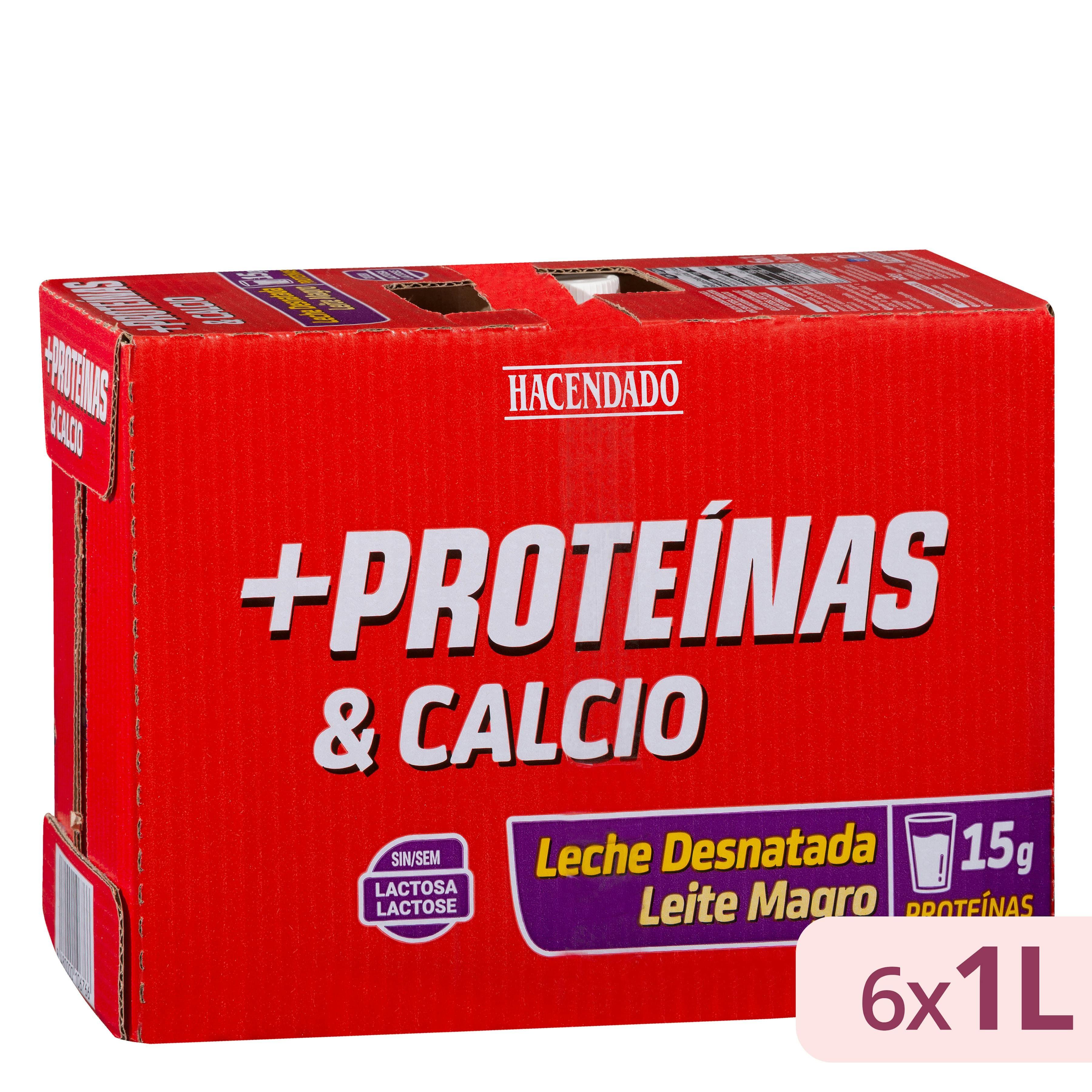 Leche desnatada +Proteínas & calcio
