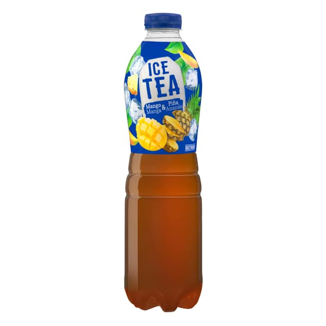 Refresco té sabor mango y piña Hacendado