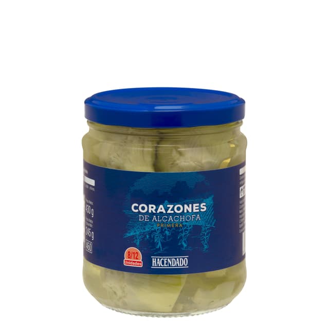 Corazones de alcachofa Hacendado