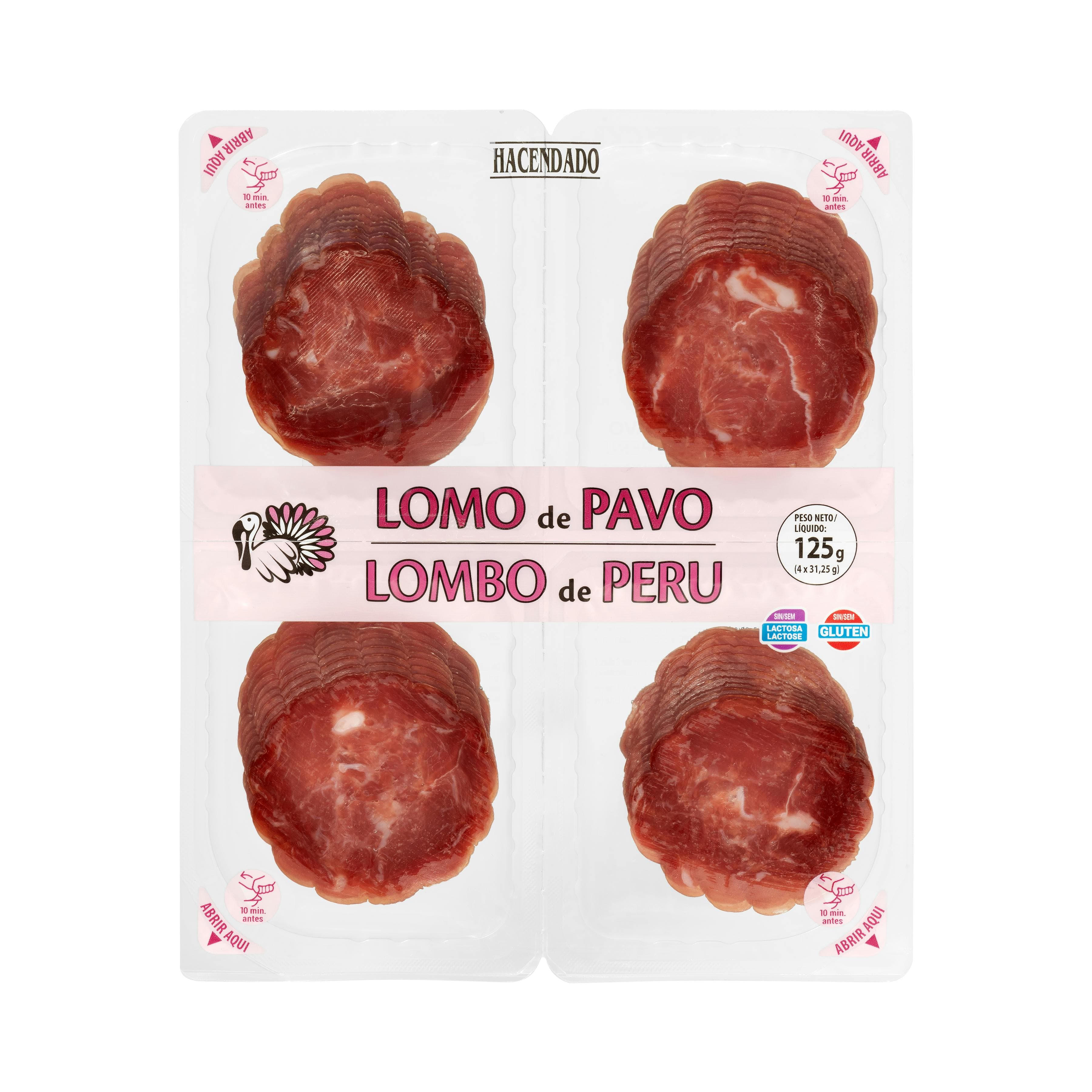 Lomo de pavo Hacendado lonchas