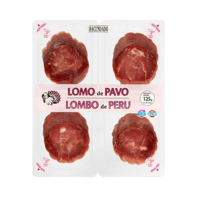 Lomo de pavo Hacendado lonchas