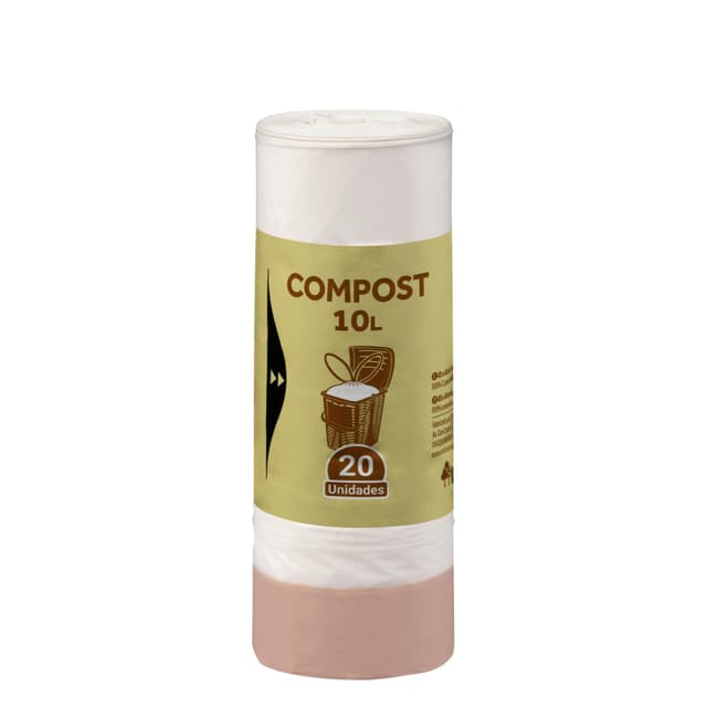 Bolsas de basura compost 10L Bosque Verde