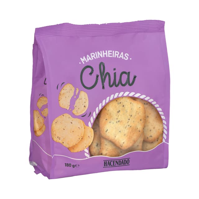 Tostadas con semillas de chía Marinheiras Hacendado