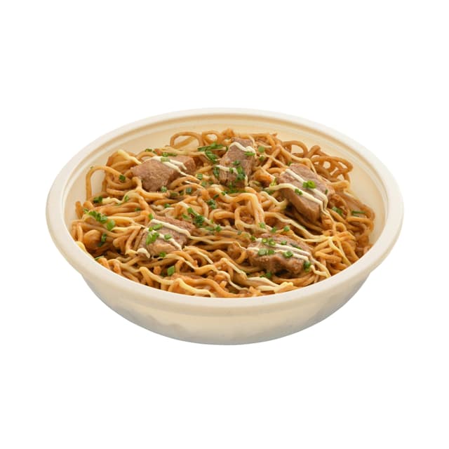 Noodles Yakisoba con carne y verduras