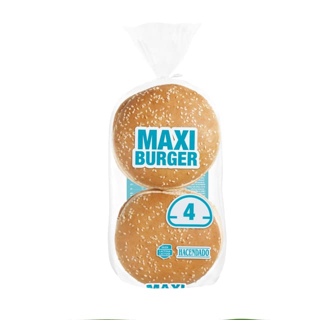 Maxi pan de burger Hacendado