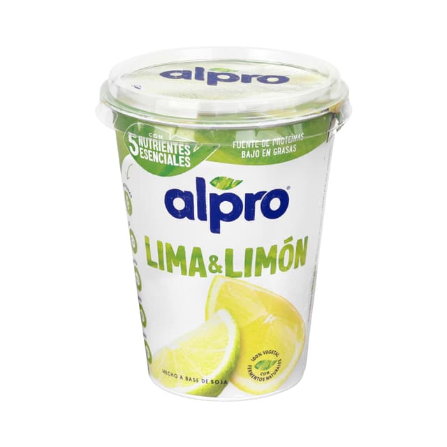 Postre de soja sabor lima limón Alpro