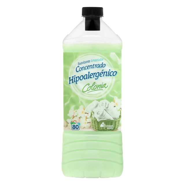 Suavizante ropa Hipoalergénico Colonia Bosque Verde concentrado