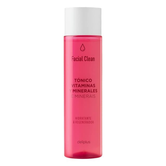Tónico facial vitaminas y minerales Facial Clean hidratante y regenerador