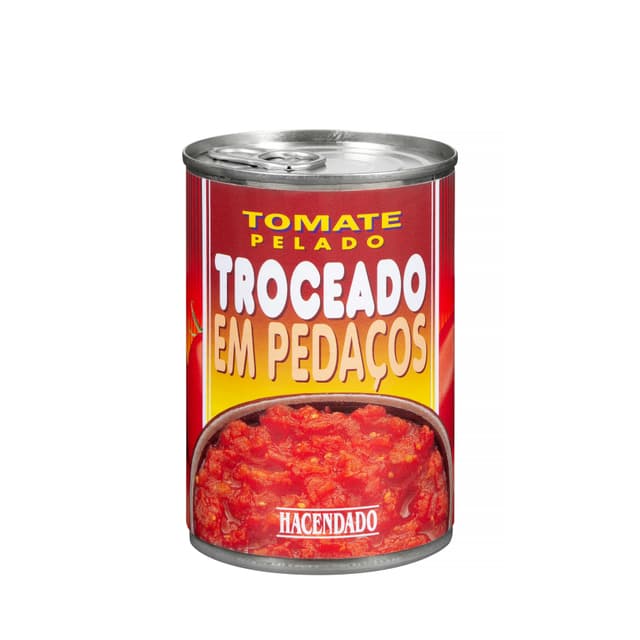 Tomate troceado pelado Hacendado