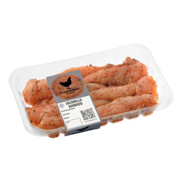 Solomillos de pollo adobados