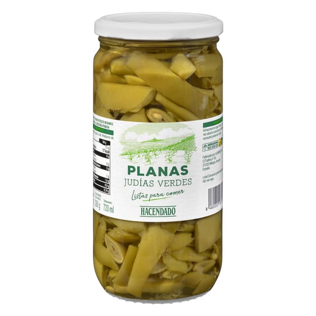Judías verdes planas Hacendado