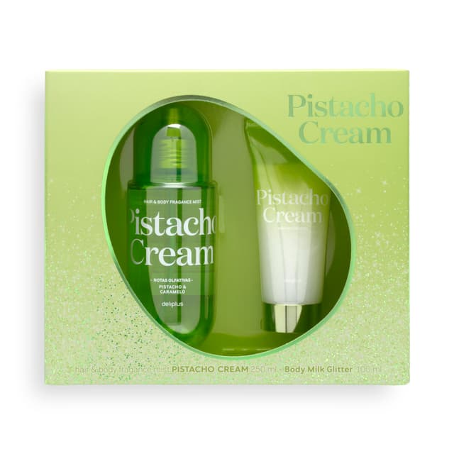 Lote corporal mujer Pistacho Cream Deliplus