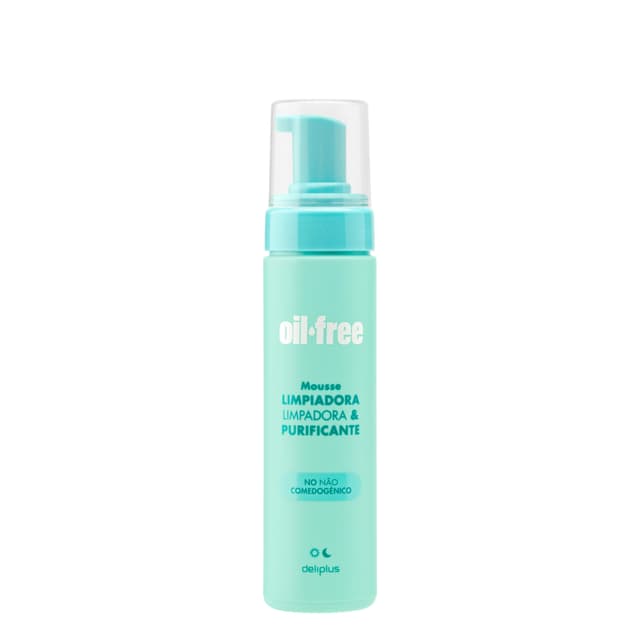 Mousse facial limpiadora purificante Deliplus Oil Free