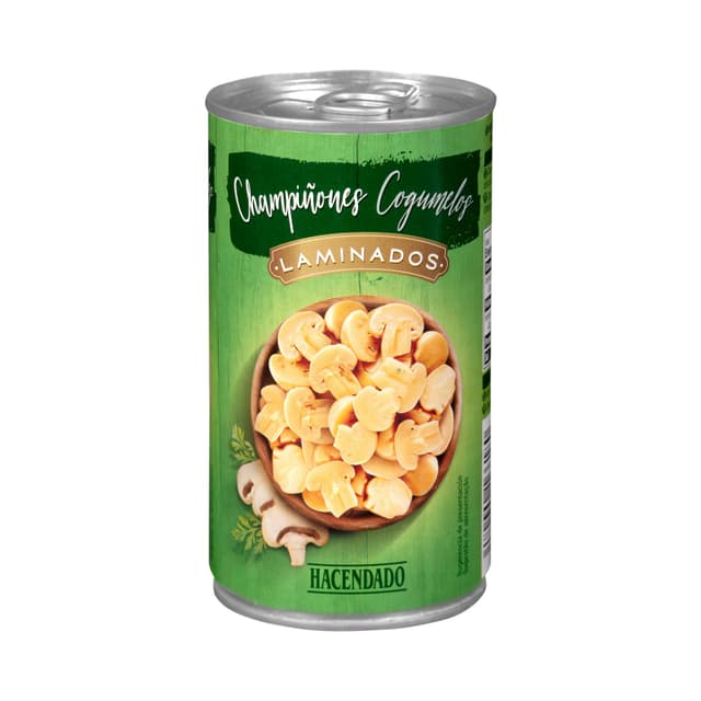 Champiñones laminados Hacendado