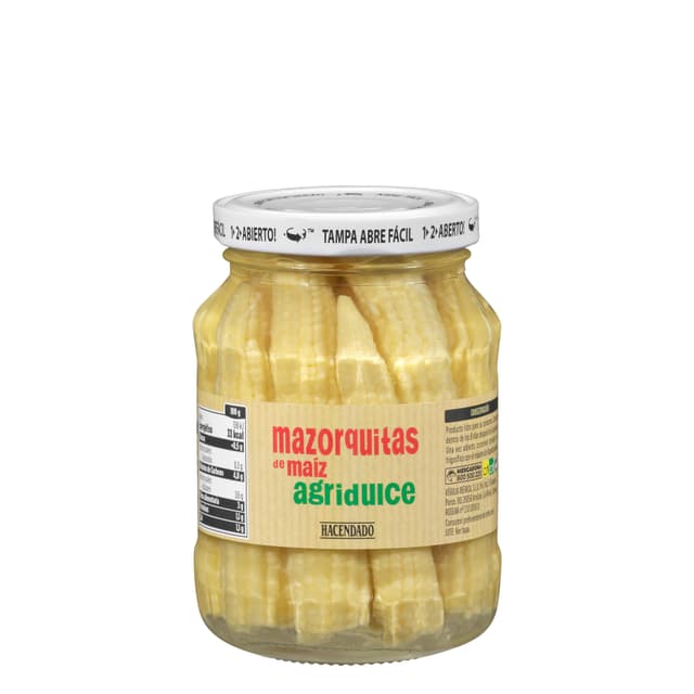 Mazorquitas de maíz agridulce Hacendado