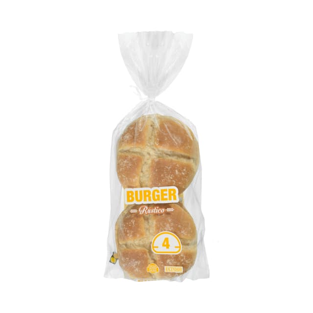 Pan de burger Hacendado Rústico