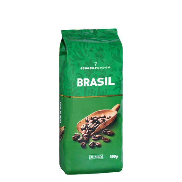 Café en grano Brasil Hacendado