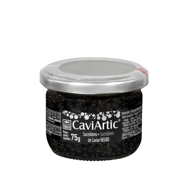 Sucedáneo de caviar negro Ubago Caviartic