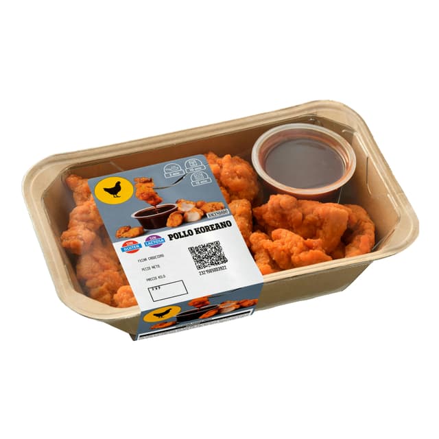Pollo Koreano con salsa