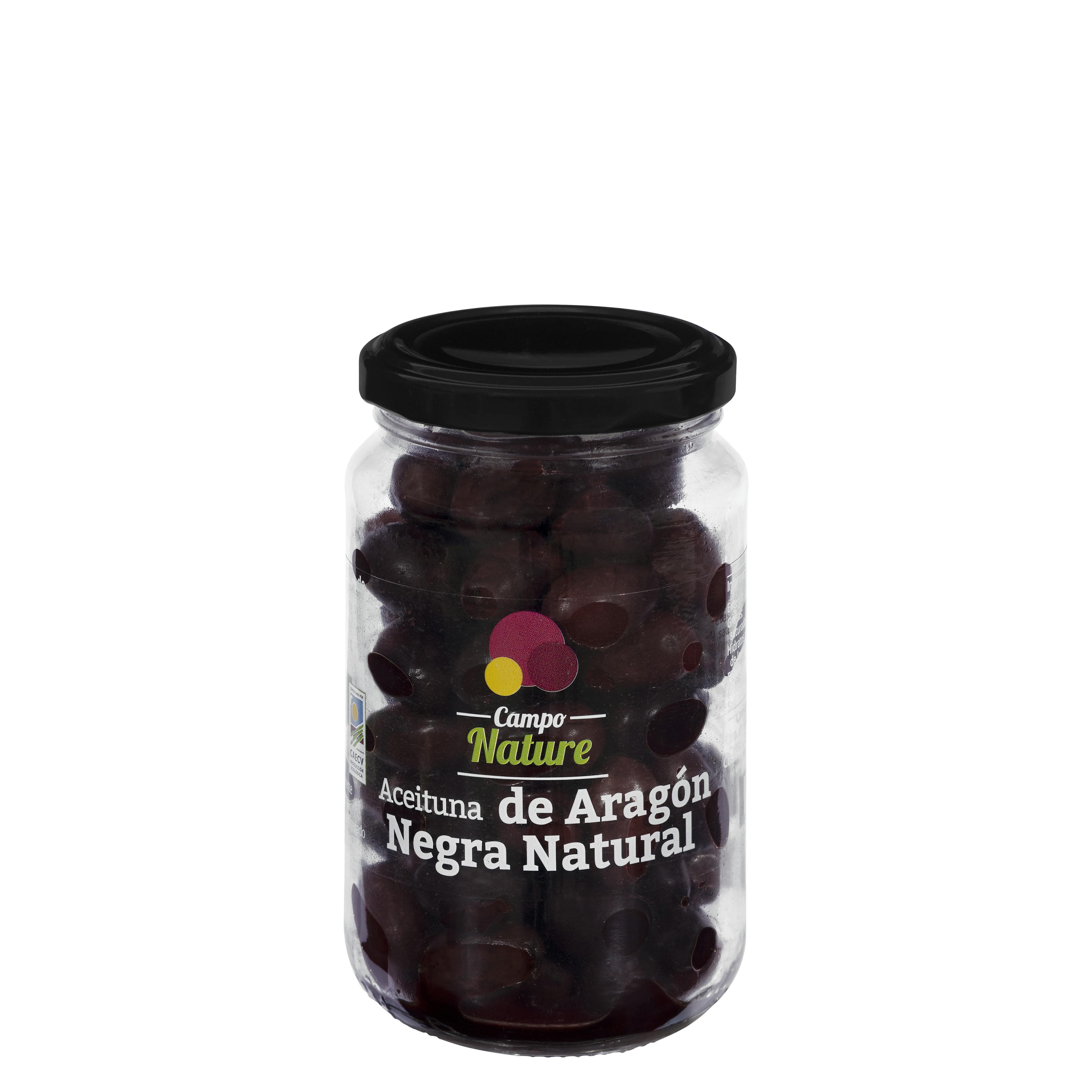 Aceitunas negras de Aragón Campo Nature
