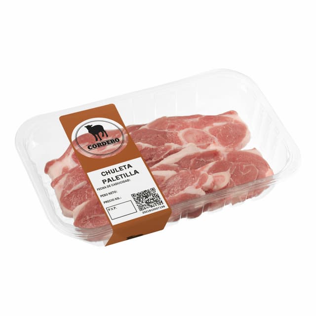 Chuletas de cordero paletilla