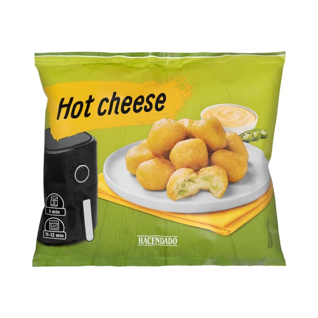 Bocaditos de queso y chile Hot Cheese Hacendado ultracongelados