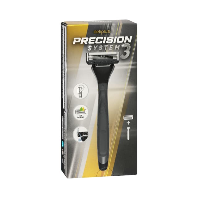 Maquinilla de afeitar recargable Deliplus Precision System 3 hojas