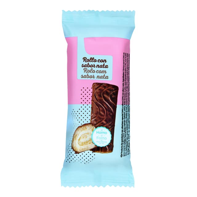 Rollo con sabor nata Hacendado