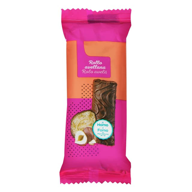 Rollo con sabor avellana Hacendado