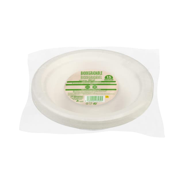 Bol biodegradable Bosque Verde