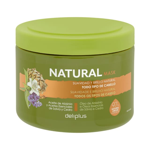 Mascarilla Natural Deliplus todo tipo de cabello