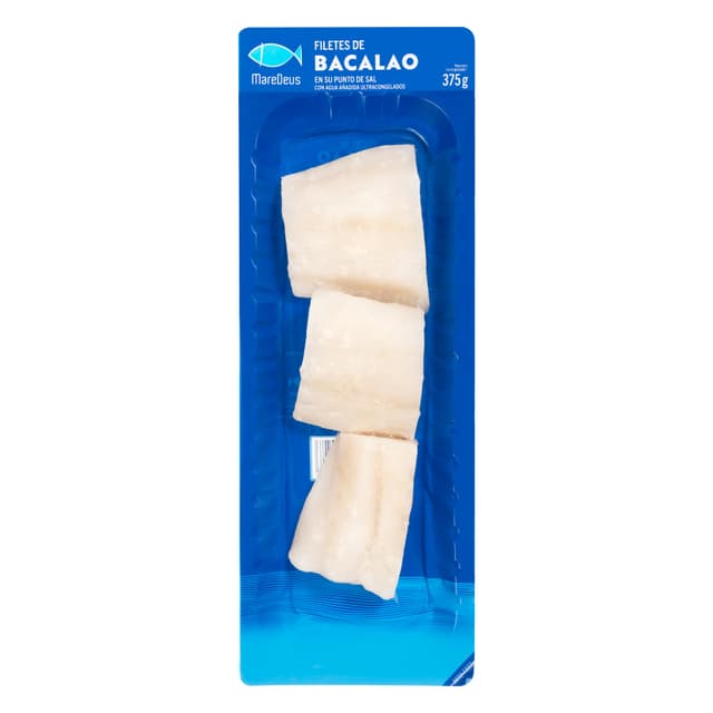 Filetes de bacalao MareDeus ultracongelado