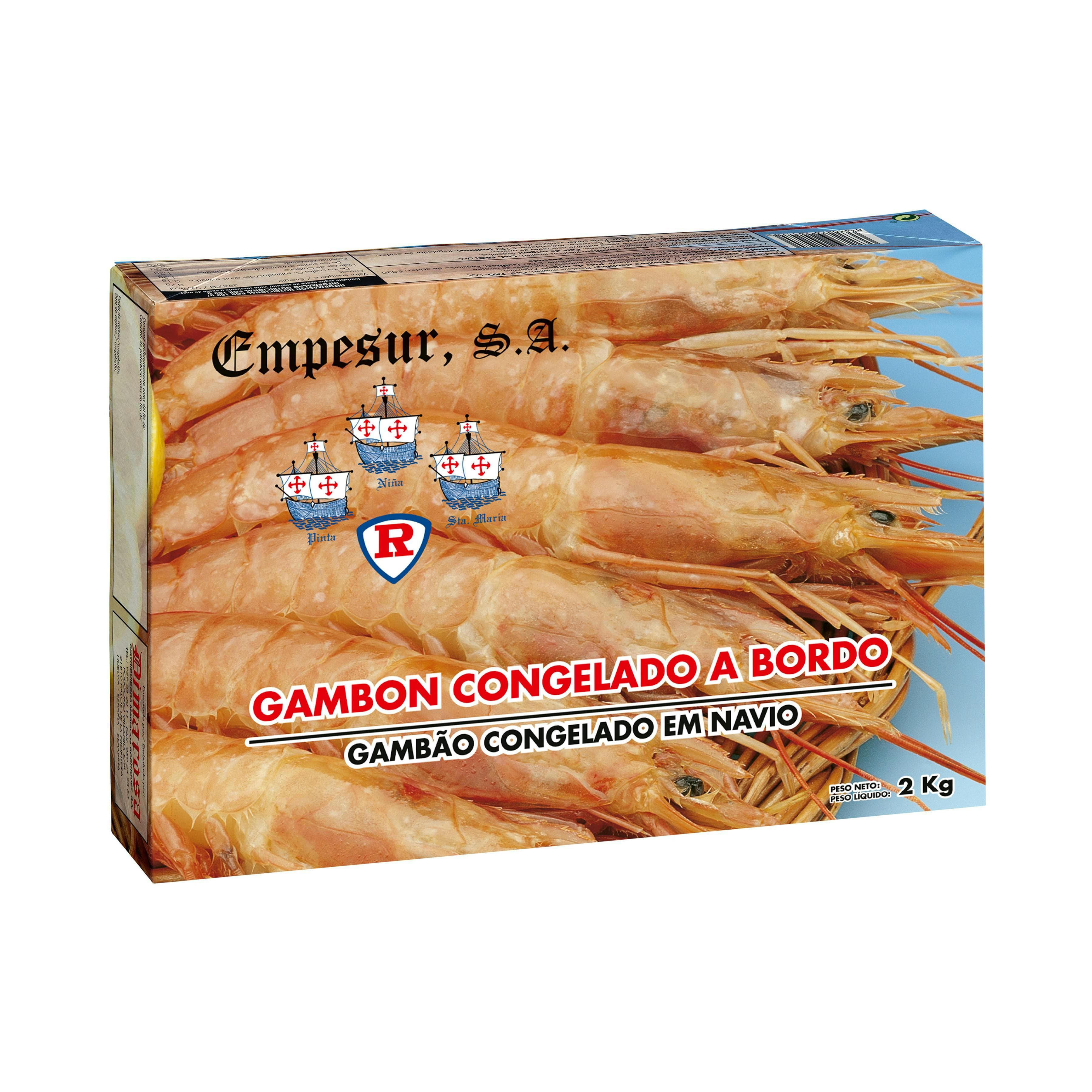 Gambón grande congelado