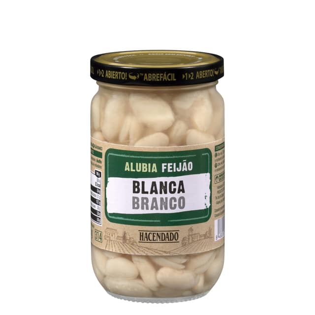 Alubia cocida blanca Hacendado