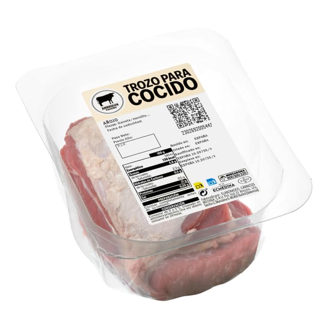 Trozo de vacuno para cocido