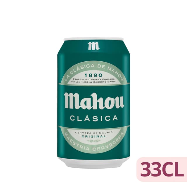 Cerveza clásica Mahou