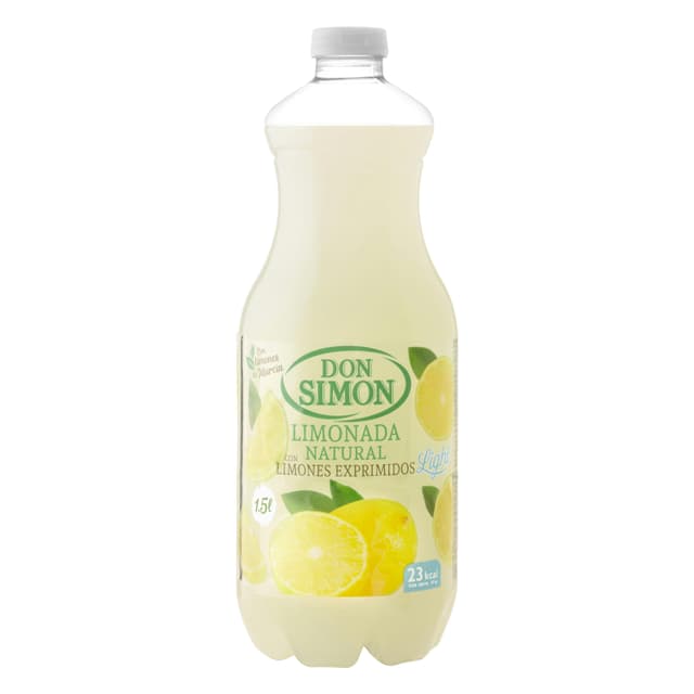 Limonada natural sin gas light Don Simón