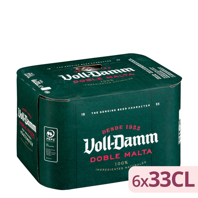 Cerveza doble malta Voll-Damm