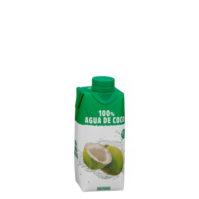 Agua de coco 100% Hacendado