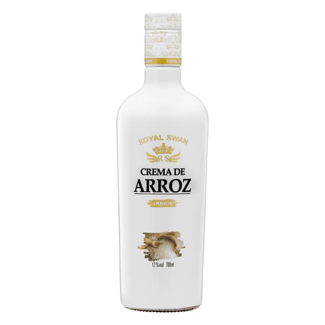 Licor crema de arroz Royal Swan