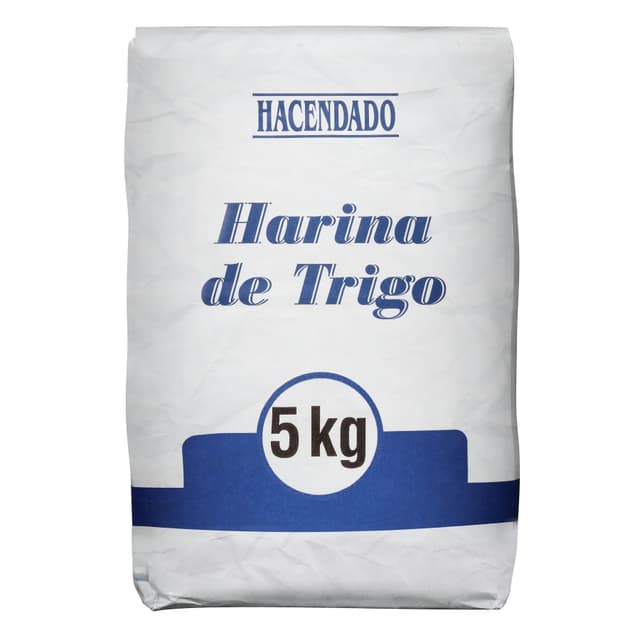 Harina de trigo grande Hacendado