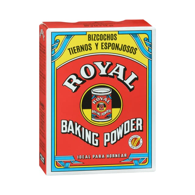 Impulsor gasificante en polvo Royal uso alimentario