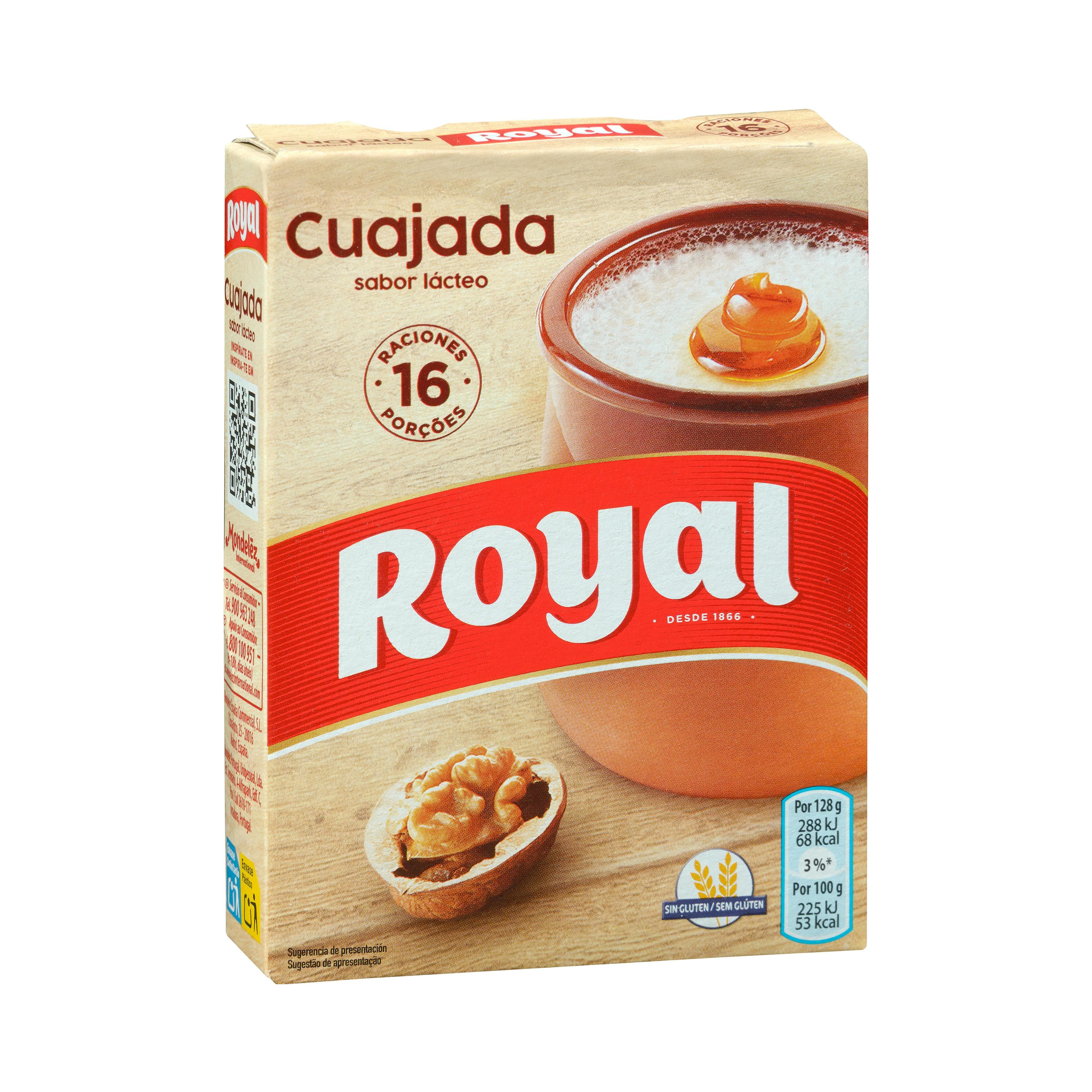 Preparado en polvo cuajada azucarada Royal sabor lácteo