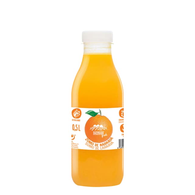 Zumo de naranja recién exprimido Hacendado