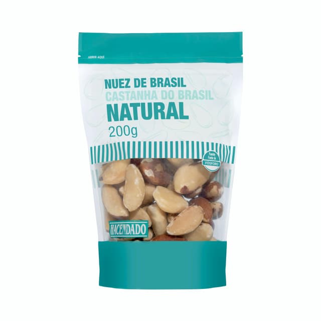 Nuez de Brasil natural Hacendado