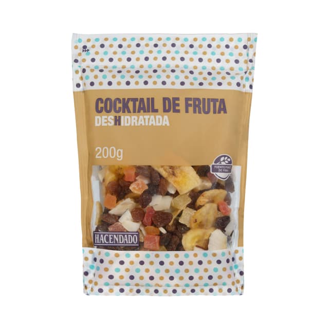 Cocktail fruta deshidratada Hacendado