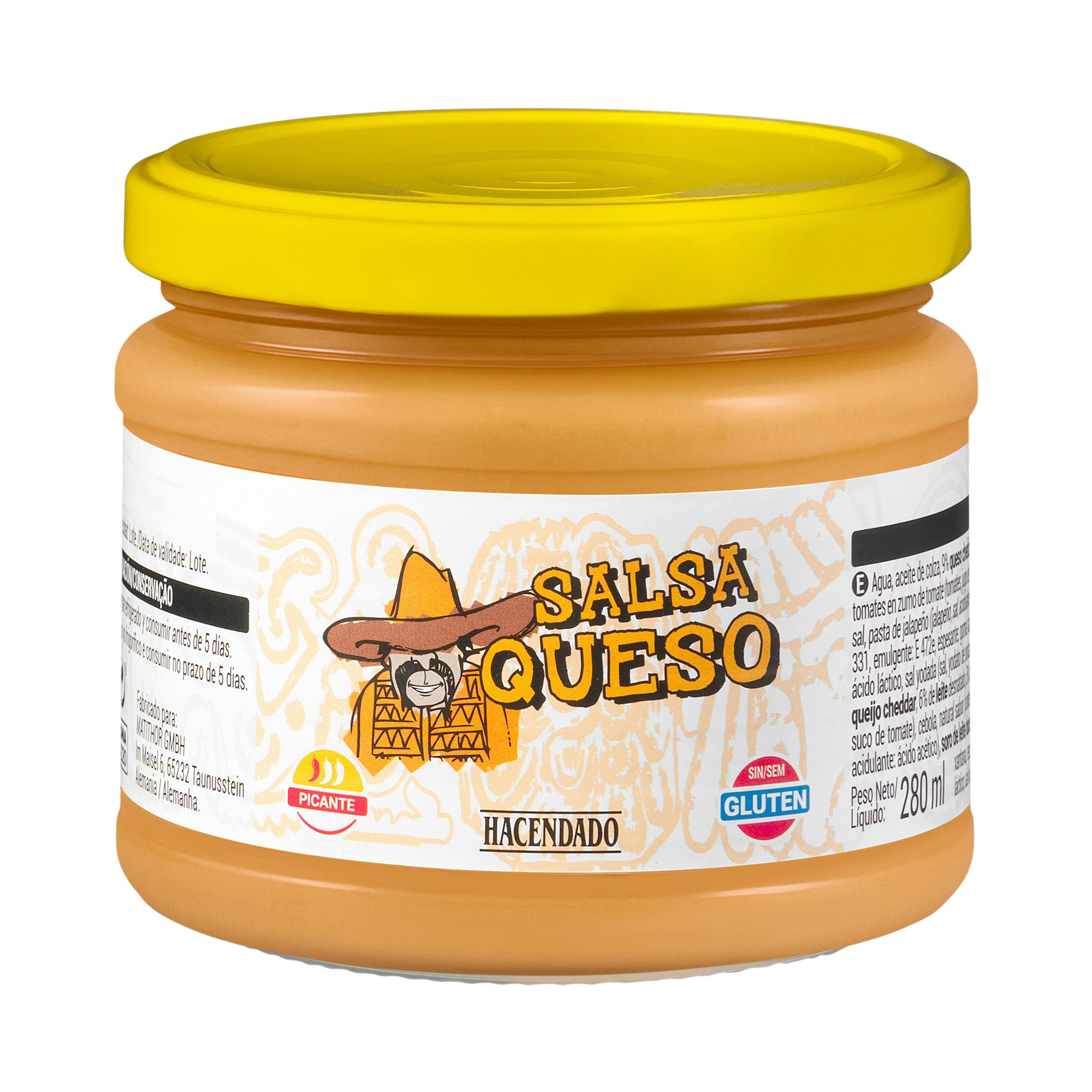 Salsa de Queso Hacendado
