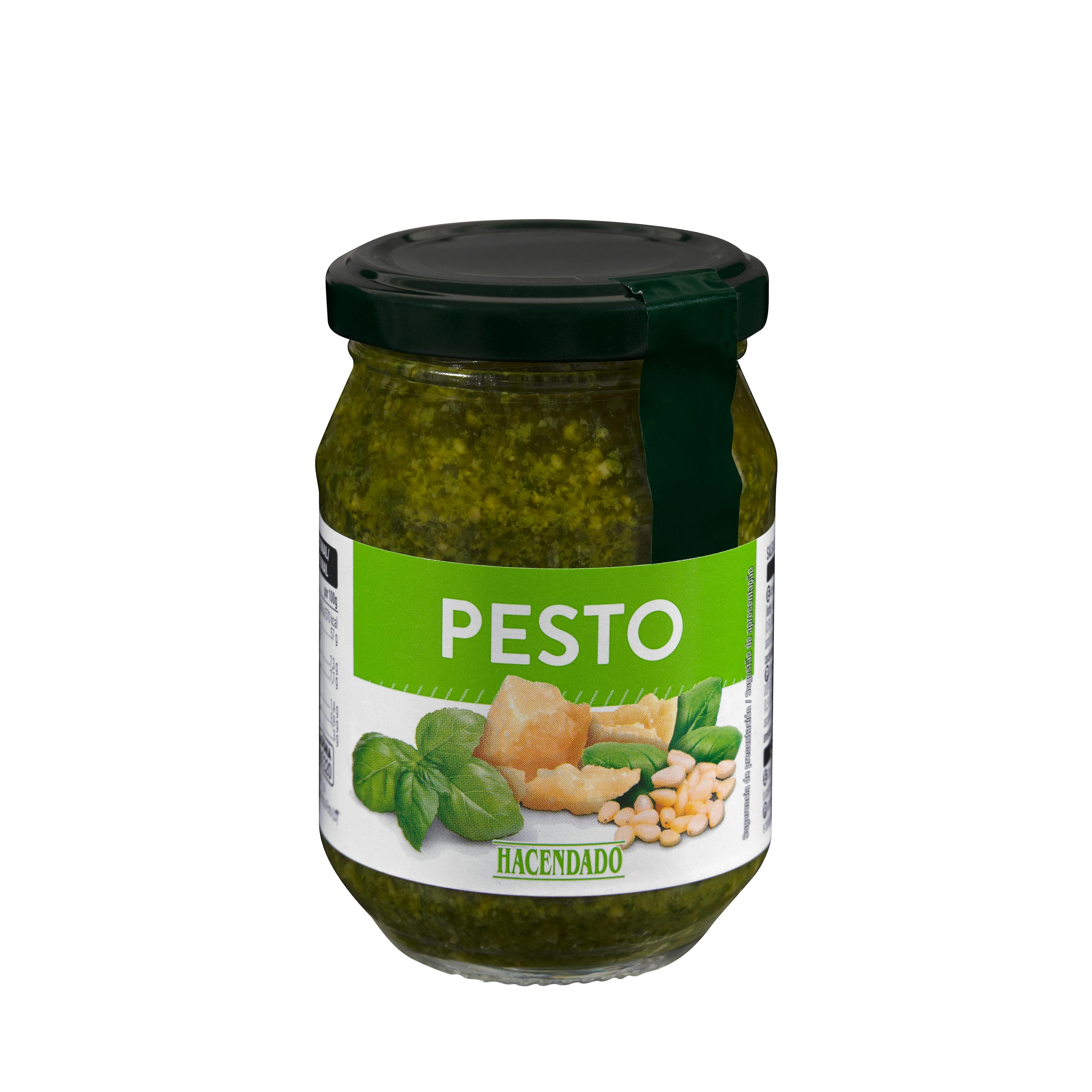 Salsa Pesto con albahaca Hacendado