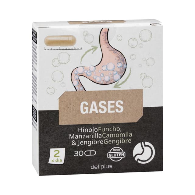 Cápsulas Gases Deliplus